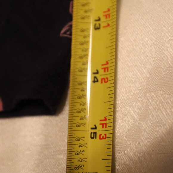 Ann Taylor Loft Rayon Lightweight Blouse Elastic Scoop Neck Size Medium Back Tie - Picture 10 of 13